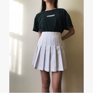 AA White Tennis Skirt